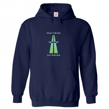 Kraftwerk Autobahn Classic Unisex Kids and Adults Pullover Hoodie for Music Lovers